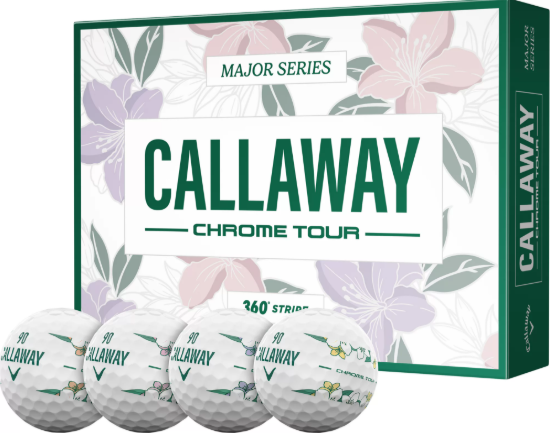 Chrome Tour Major Series: April Major Golf Balls