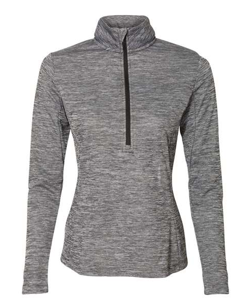 Russell Athletic Women's Striated Quarter-Zip Pullover