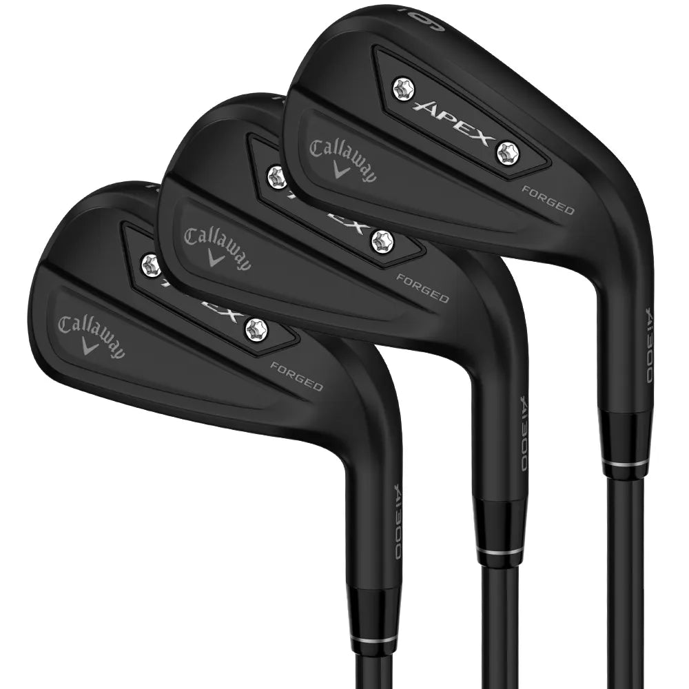 Callaway Limited Edition Apex Ai300 Black Shadow Iron Set