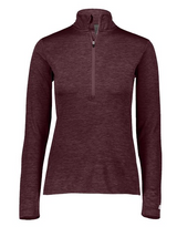 Russell Athletic Women's Striated Quarter-Zip Pullover