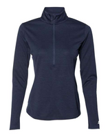 Russell Athletic Women's Striated Quarter-Zip Pullover